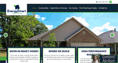 Desktop Screenshot of energysmartnewhomes.com